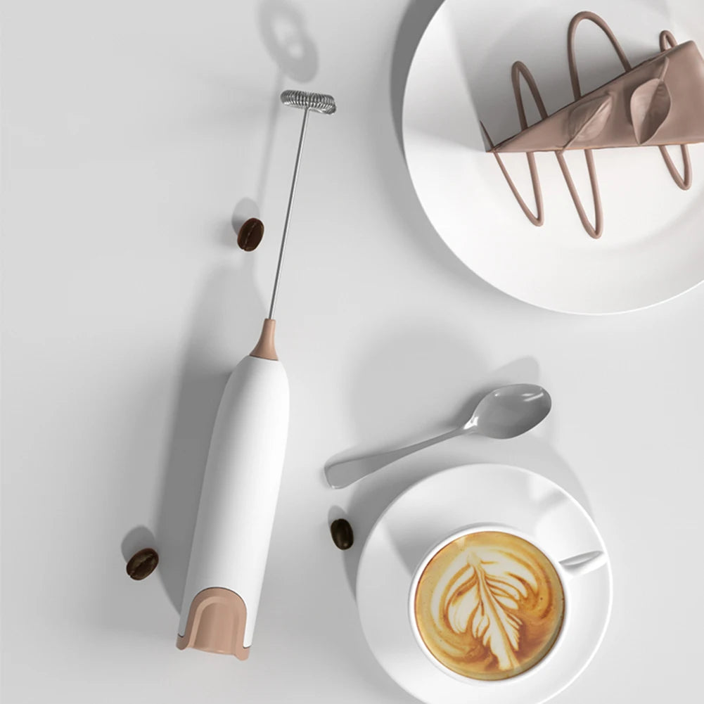 Handheld Electric Frother - Coffee, Milk, Hot Chocolate & Tea