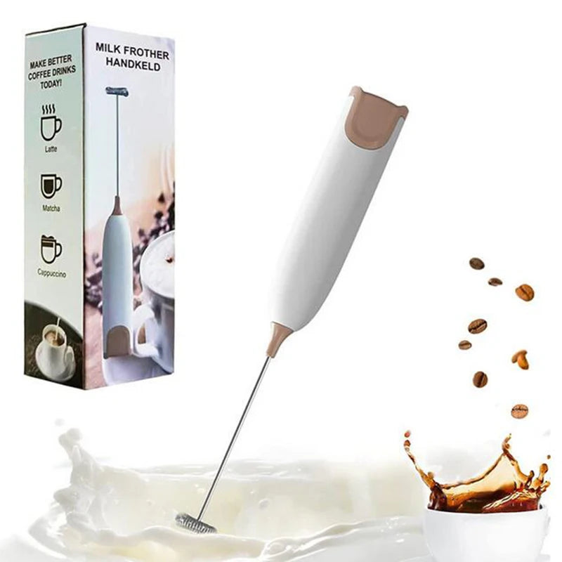 Handheld Electric Frother - Coffee, Milk, Hot Chocolate & Tea