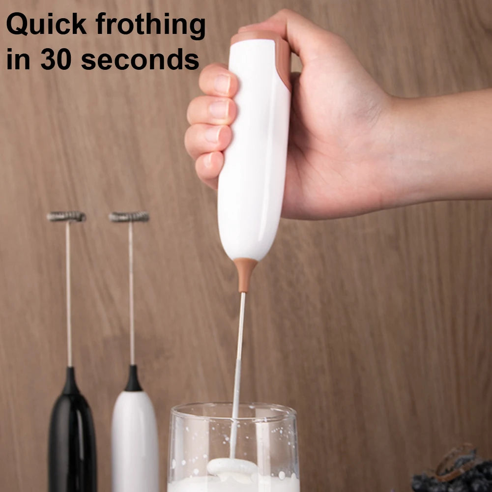 Handheld Electric Frother - Coffee, Milk, Hot Chocolate & Tea